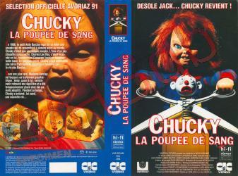 VHSdb : Fiche CHUCKY, LA POUPéE DE SANG (CIC Video)